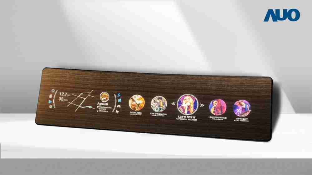 赏金国际研发全球最高穿透度达80%的AmLED木纹显示器，，可于使用时呈现高亮度、、、、清晰可见的信息，，，，并在不使用时回归为单纯的饰板，，节能兼具美观